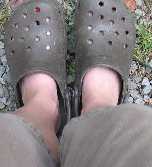 hiking crocs