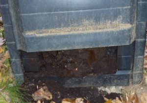 compost open outdoor composter