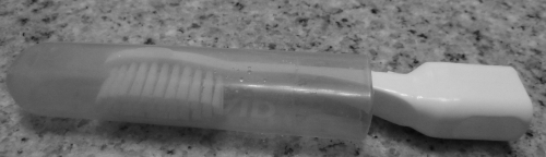 travel size toothbrush
