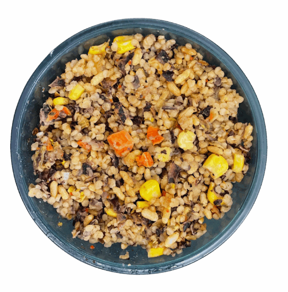 no cook backpacking black bean quinoa salad by Outdoor Herbivore
