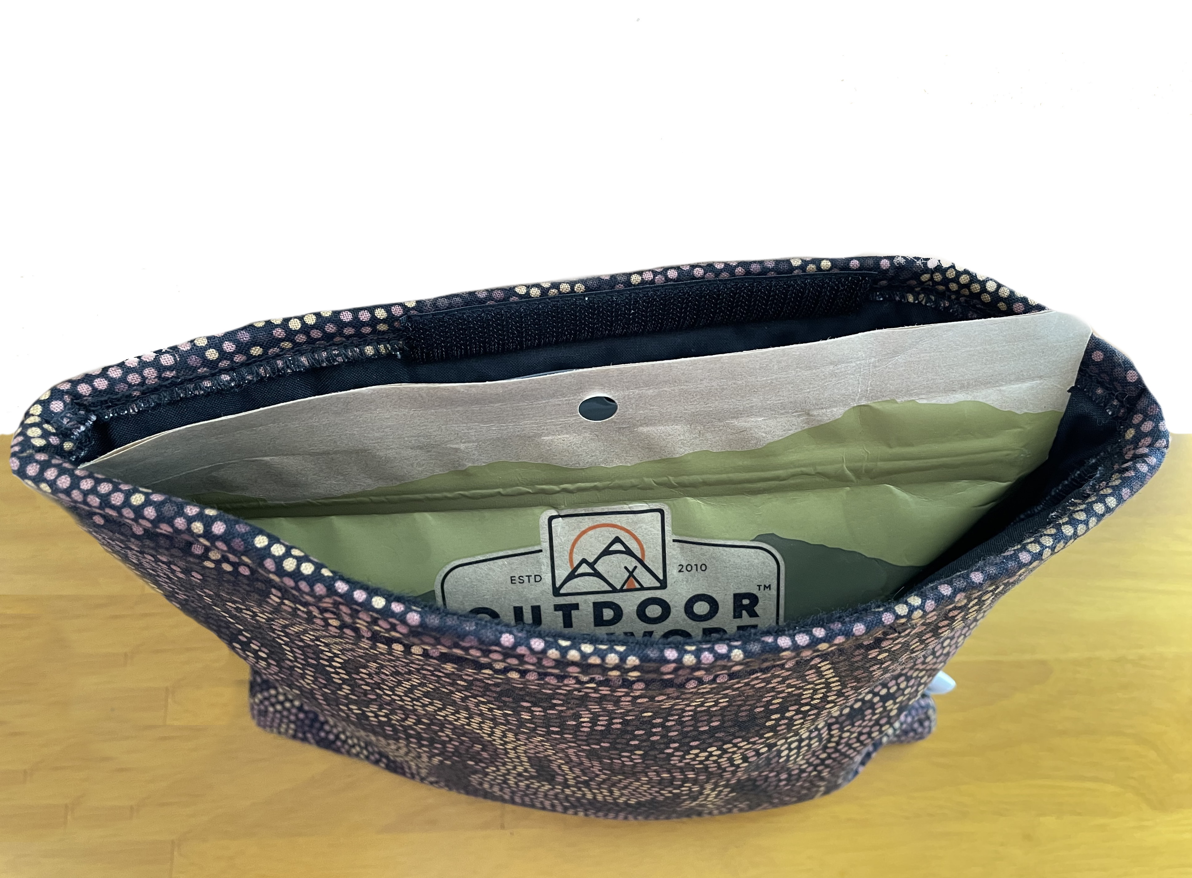 Insulated cozy for backpacking food
