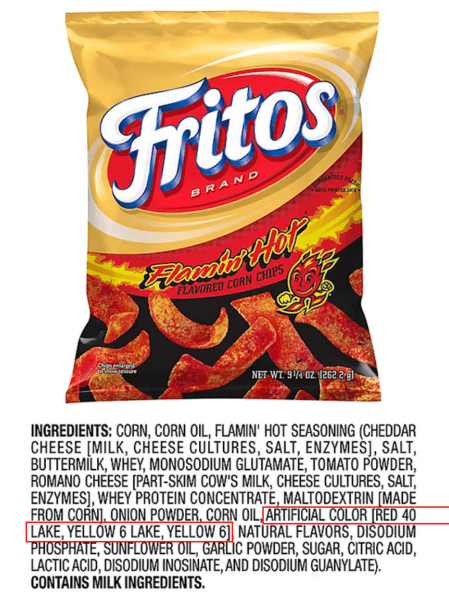 Flamin shop hot fritos