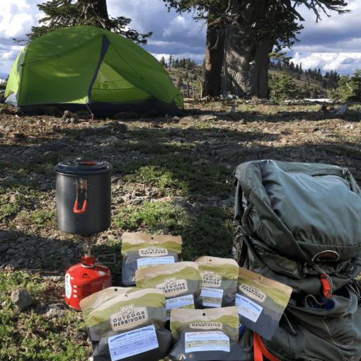 first trip backpacking food menu